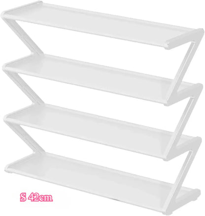 Cabinet Shoes 4 Tiers Modern - Organizer Entryway Space-Saving Abytment