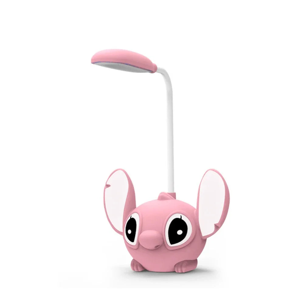 LED Desk Lamp Lilo & Stitch Pencil Shape - Foldable USB Rechargeable Gift