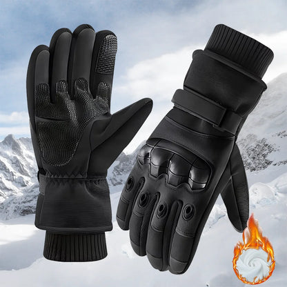 Winter Touchscreen Motorcycle Gloves - Tactical Military Combat Protection Hunting