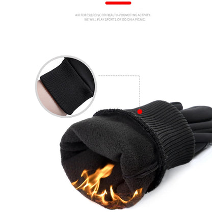 Thermal Touchscreen Gloves Men's Women's - Non-Slip Windproof Cycling Hiking