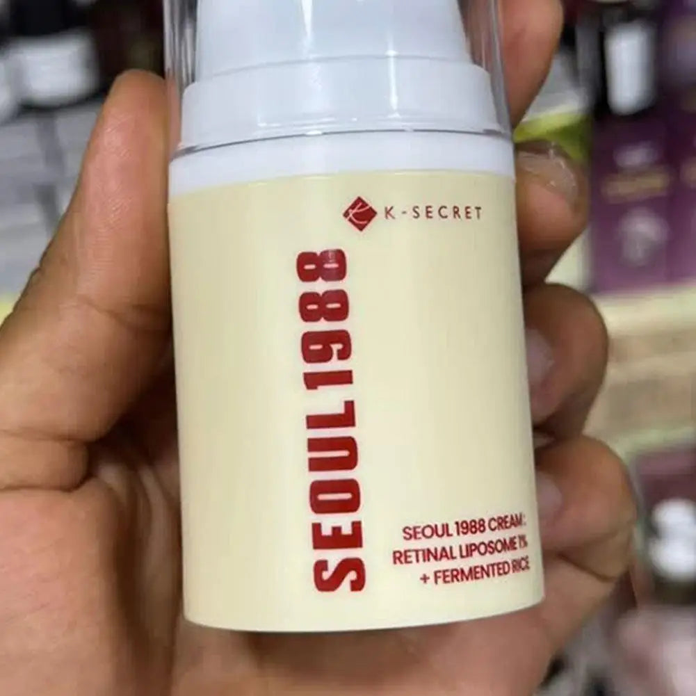 Seoul 1988 Retinol Liposome Face Cream - Anti-Wrinkle Eye Contour Moisturizing
