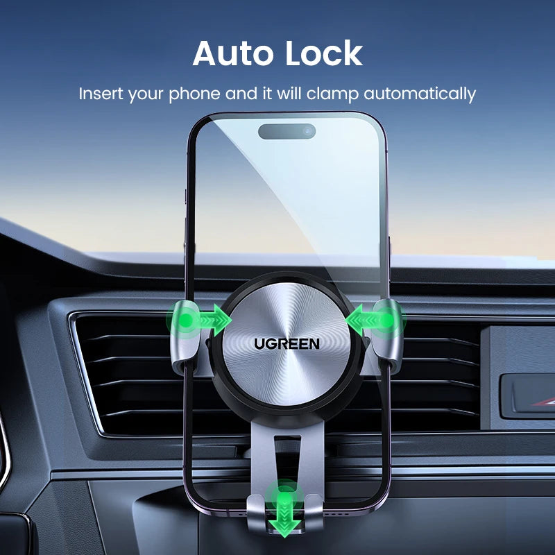 Holder Phone Auto Gravity - Automatic Lock