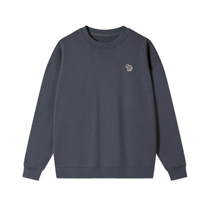 Hoodie Cotton Embroidery Men's/Women's - Sweat Collar Rond Long Sleeve Spring Fall