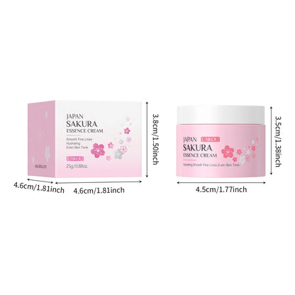 LAIKOU Japan Sakura Essence Cream Cherry Blossom Facial Cream Heavy Moisturizer Improving Dryness & Roughness Face Skin Care