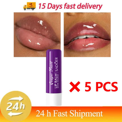 Instant Lip Plumping Gloss - Fine Line Reducing Serum Moisturizing Long-Lasting