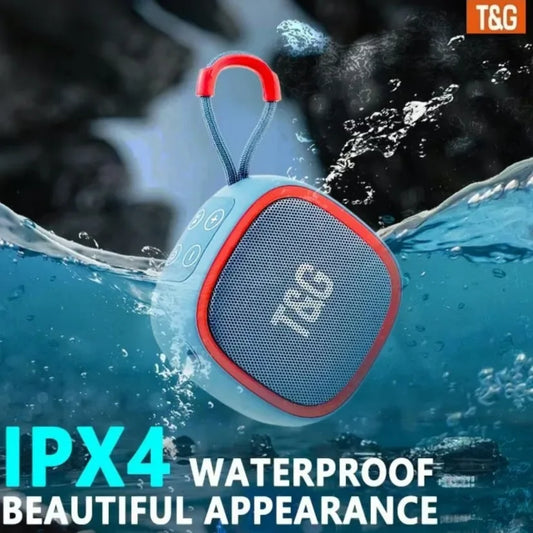 IPX4 Mini Portable Bluetooth Speaker - Wireless Stereo TWS FM TF