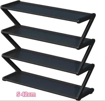 Cabinet Shoes 4 Tiers Modern - Organizer Entryway Space-Saving Abytment