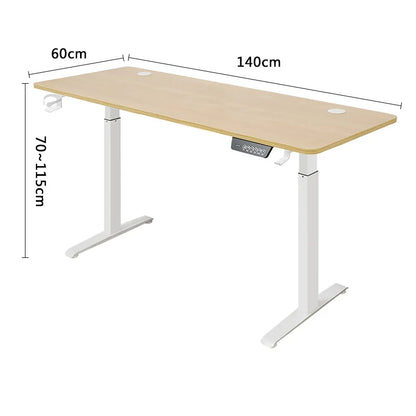 Electric Height-Adjustable Vertical Desk - Integrated Lifting Workstation