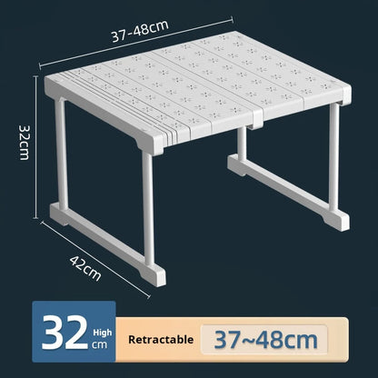 Adjustable Multifunctional Wardrobe Organizer - Storage Clothing Shoes Kitchen