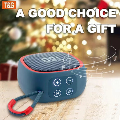 IPX4 Mini Portable Bluetooth Speaker - Wireless Stereo TWS FM TF