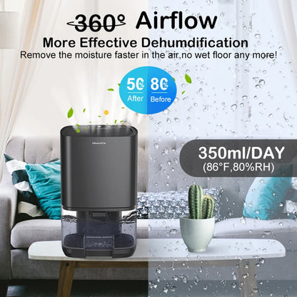 Dehumidifier 1000ML with Air Filter - Anti-Humidity Home & Desk