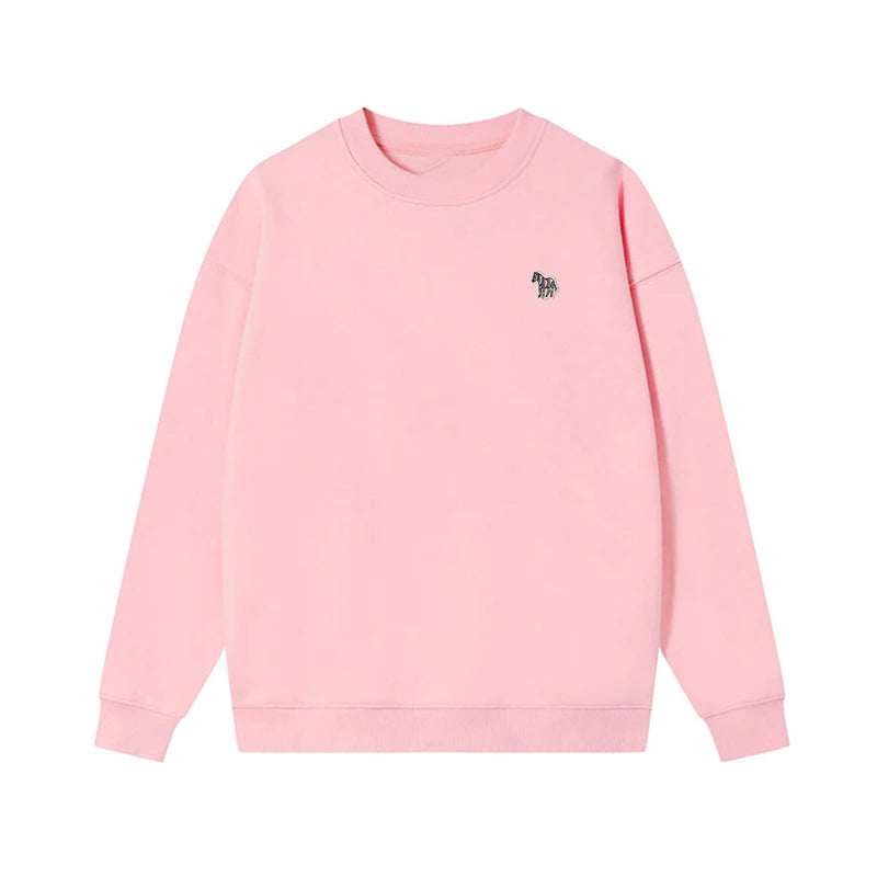 Hoodie Cotton Embroidery Men's/Women's - Sweat Collar Rond Long Sleeve Spring Fall