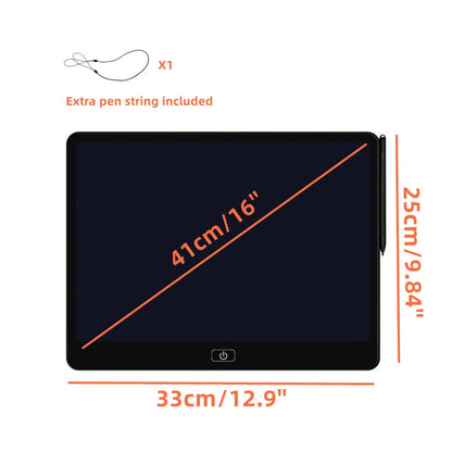 LCD Drawing Tablet 16" Kids - Plus Size Learning Gift