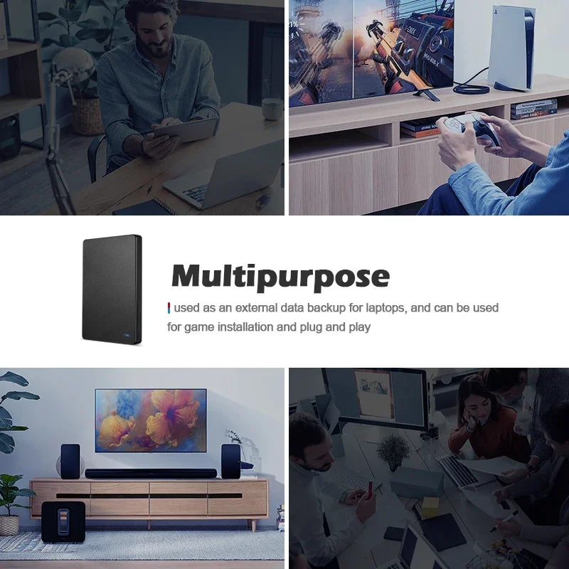 External Portable Hard Drive 320GB-1TB USB 3.0 2.5'' - PC MacBook PS4 PS5