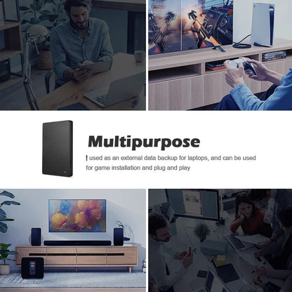 External Portable Hard Drive 320GB-1TB USB 3.0 2.5'' - PC MacBook PS4 PS5