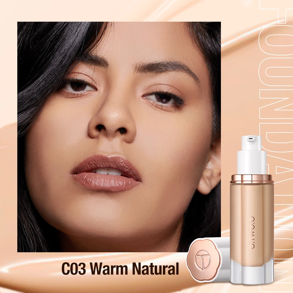 O.TWO.O Liquid Foundation 30ml SPF30 Waterproof - Full Coverage Concealer