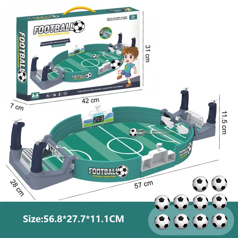 Desktop Table Soccer Game - Interactive Football Toy for Family Kids