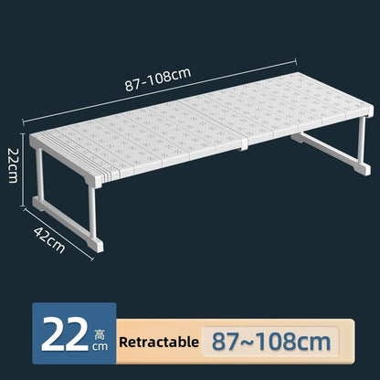Adjustable Multifunctional Wardrobe Organizer - Storage Clothing Shoes Kitchen