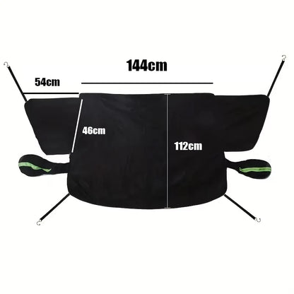 Magnetic Winter Windshield Snow Cover - Universal Outdoor Car Protection