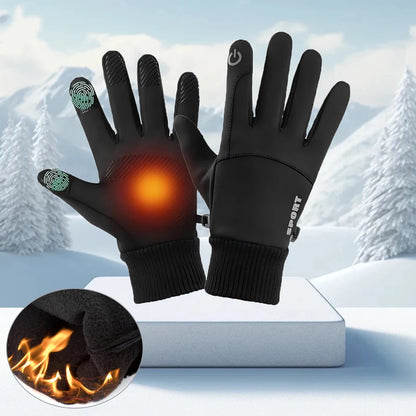 Thermal Touchscreen Gloves Men's Women's - Non-Slip Windproof Cycling Hiking