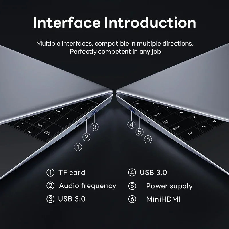 Laptop Core i9-8950HK 16GB RAM 2TB SSD 14.1'' 1920x1080 Windows 11 Pro - Desk