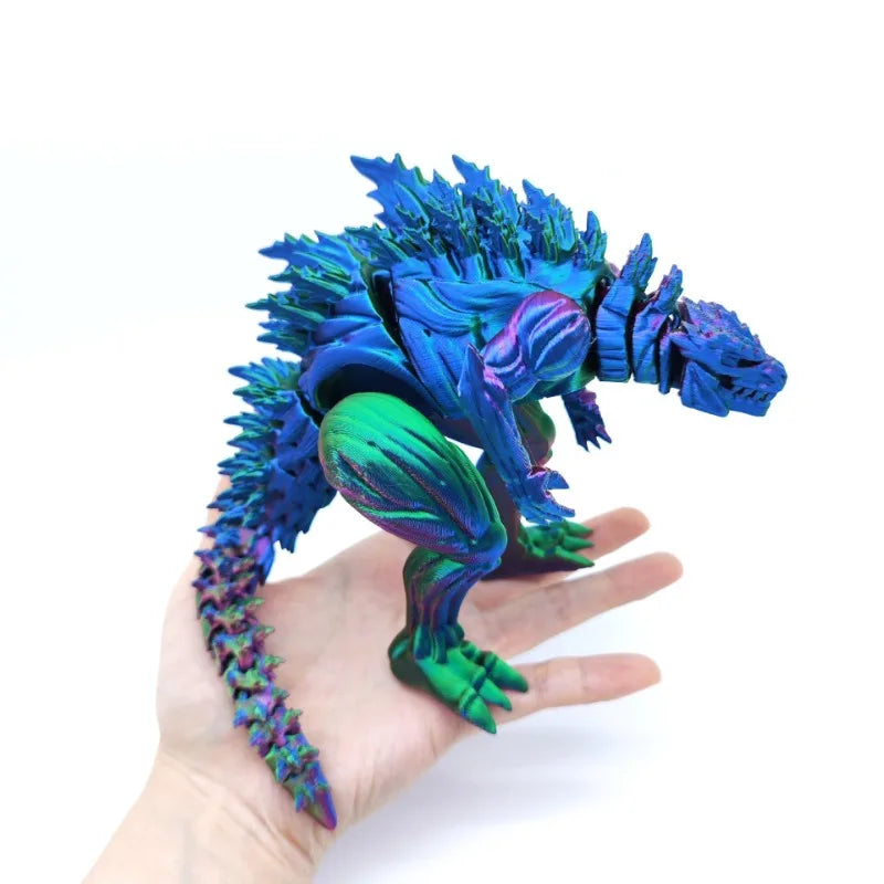 3D Printed Muscle Dinosaur Action Figure – Movable Joint Kids Toy