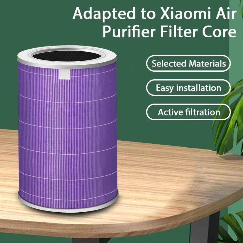 Xiaomi Air Purifier HEPA Filter Pro/1/2/3/2H/2C/2S/3H/3C - Activated Carbon Anti-Bacterial