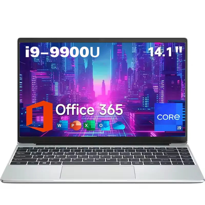 Laptop Core i9-9900U 16GB RAM 1/2TB SSD 14.1'' Windows 11 Pro - Gaming Desk