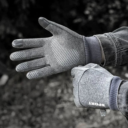Thermal Touchscreen Gloves Men's Women's - Non-Slip Windproof Cycling Hiking