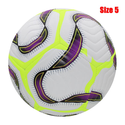 Ball Football Size 5 Standard PU Necksu Machine - Match Training Outdoor
