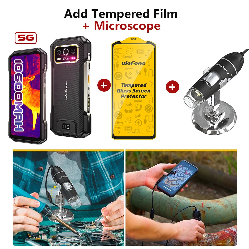 Smartphone Ulefone Armor 27T Pro 5G - Rugged 10600mAh 50MP 24GB+256GB