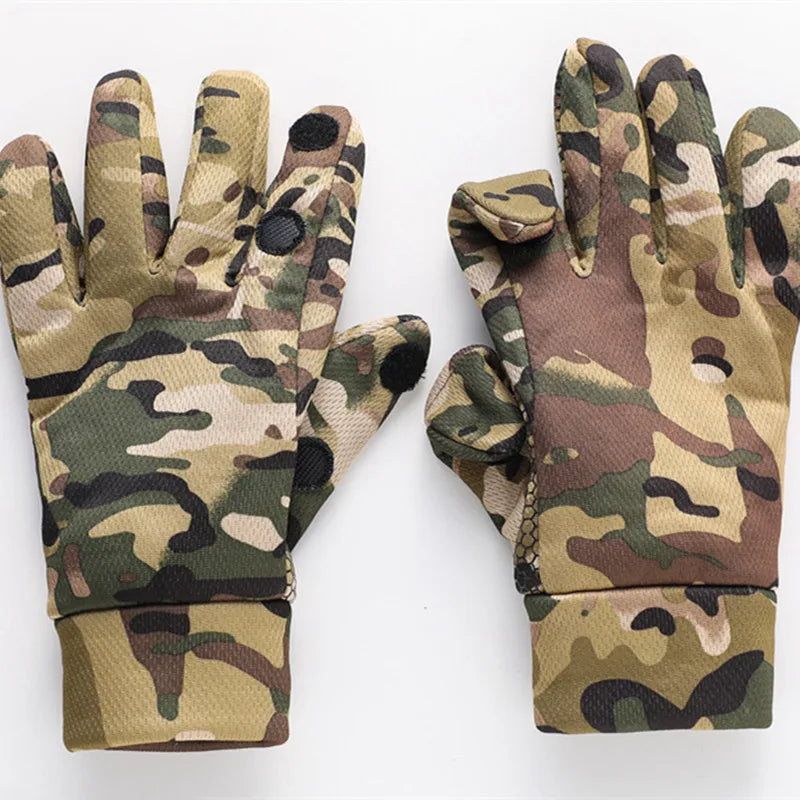 Outdoor Mountain Hunting Tactical Gloves - Touchscreen Non-Slip Winter Warm