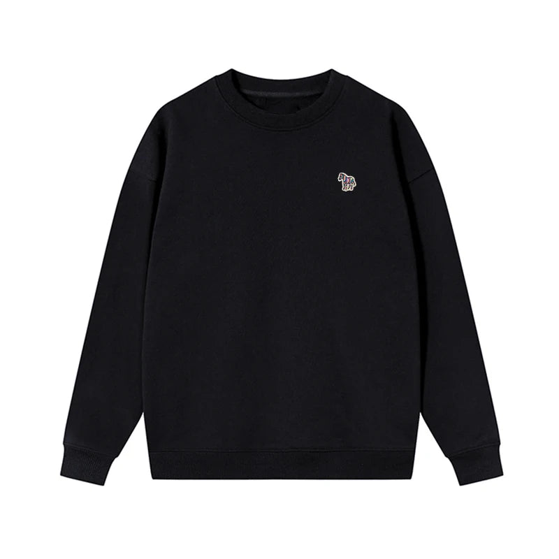 Hoodie Cotton Embroidery Men's/Women's - Sweat Collar Rond Long Sleeve Spring Fall