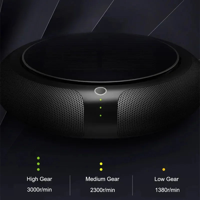 Xiaomi Car Solar Air Purifier - HEPA Ionizer USB Rechargeable