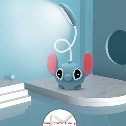 LED Desk Lamp Lilo & Stitch Pencil Shape - Foldable USB Rechargeable Gift