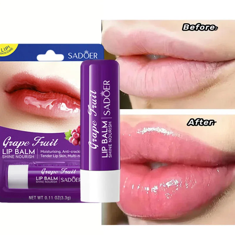 Instant Lip Plumping Gloss - Fine Line Reducing Serum Moisturizing Long-Lasting