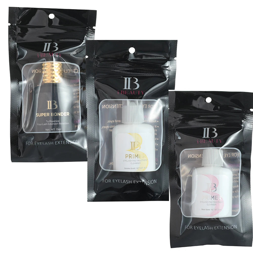 I Beauty Super Bonder Primer - Lash Extension Fixative Cleaner Banana Rose Fragrance
