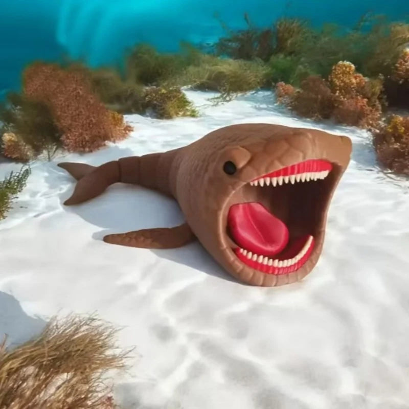 3D Printed Sea Monster Action Figure – Movable Deep Sea Creature Toy