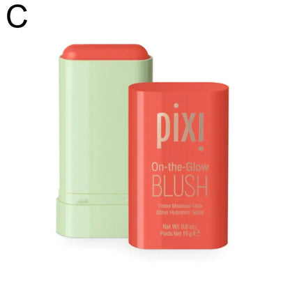 Natural Cream Blush Stick - Cheeks & Lips Velvety Done with Easy to Blend