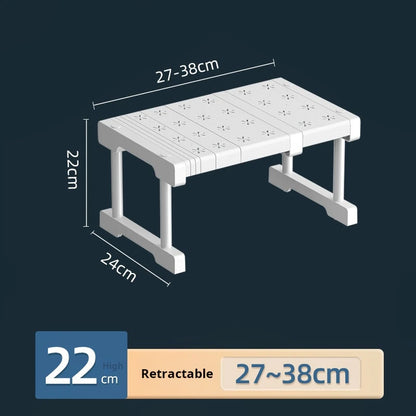Adjustable Multifunctional Wardrobe Organizer - Storage Clothing Shoes Kitchen