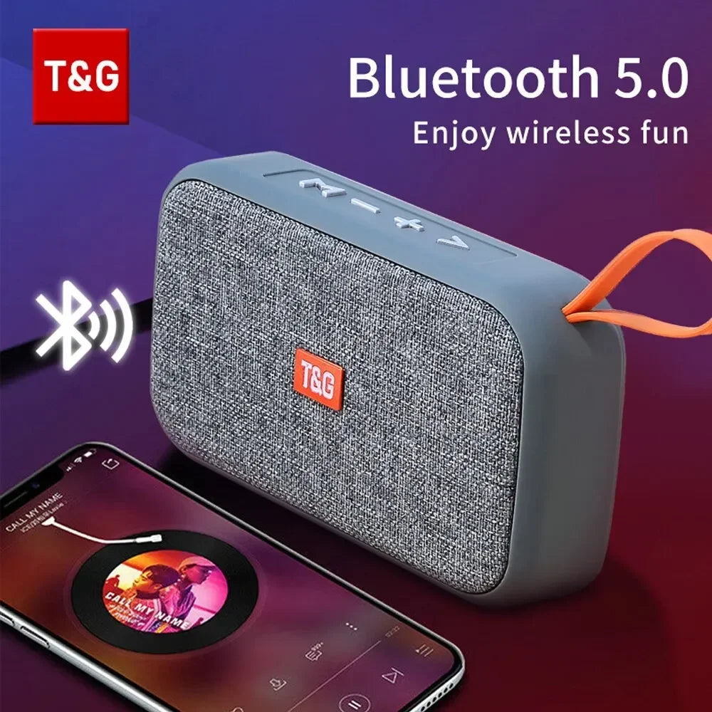 TG506 Mini Portable Bluetooth Speaker - Wireless 5.0 FM TF Waterproof