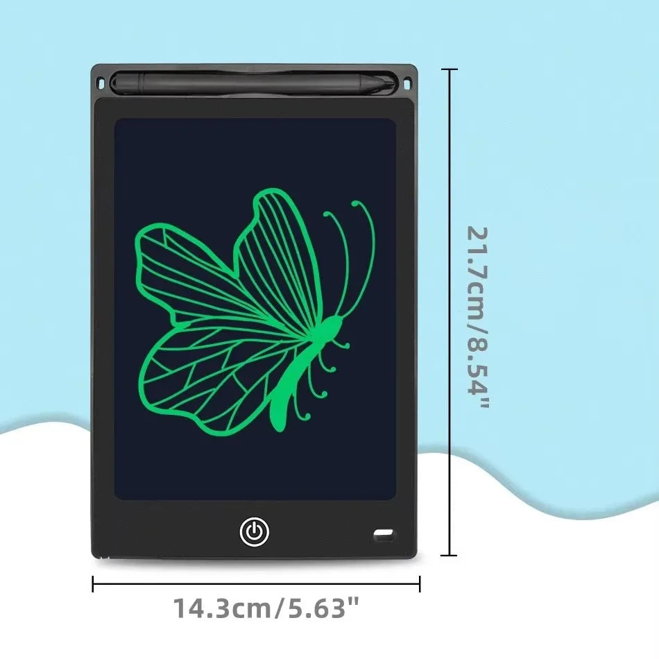 LCD Drawing Tablet 8.5" Kids - Portable Safe Gift Educational
