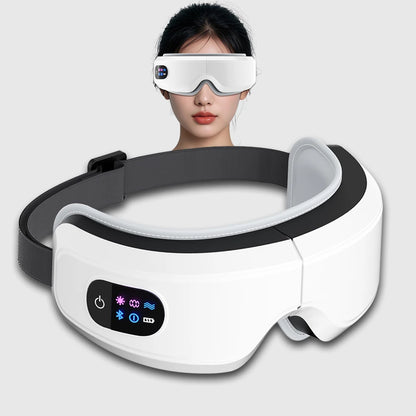 Heated Eye Massager - Eye Mask for Migraine 3-Mode Fatigue Relief