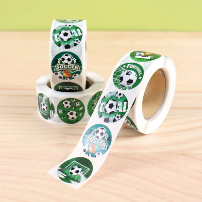 500pcs Football Stickers - Stickers Soccer Theme Birthday Baby Shower