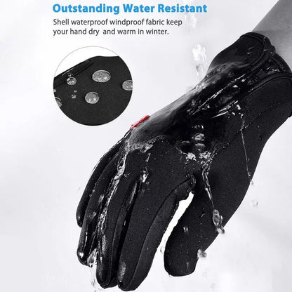 USB Rechargeable Heated Gloves - Touchscreen Windproof Portable