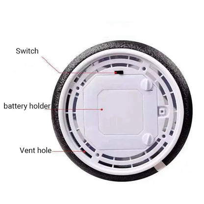 Electric LED Hover Soccer Ball with Music - Floating Football Toy for Kids