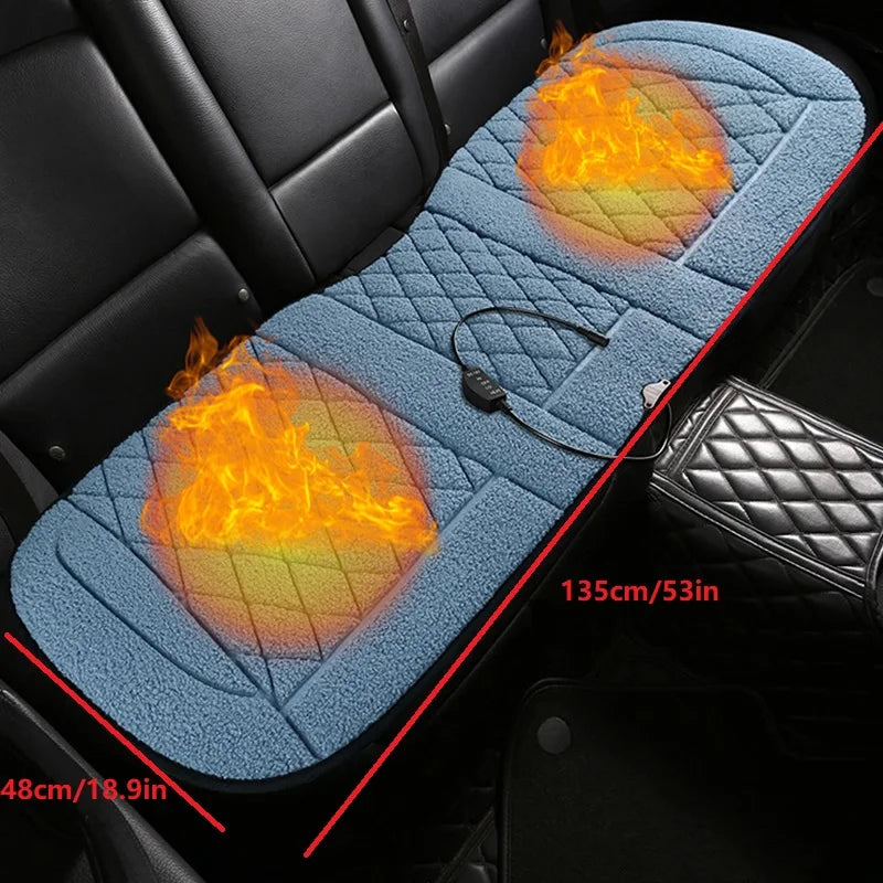 Car Heated Seat Cushion 12V Universal - Seat Cover Front/Rear Winter