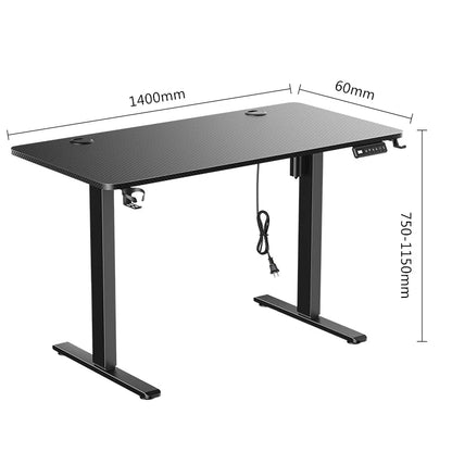 Electric Height-Adjustable Vertical Desk - Integrated Lifting Workstation