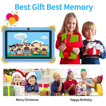 Kids Tablet 7" Android 2025 - 4GB RAM 64GB ROM WiFi 5G Educational