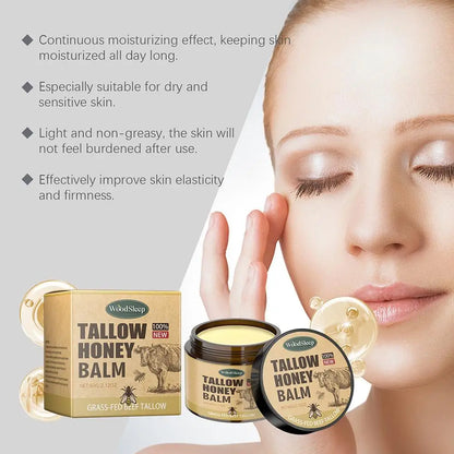 Moisturizer Ginseng/Beef Tallow Honey - Nourishing Brightening Korean